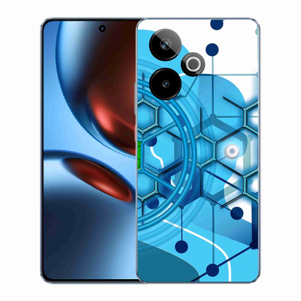 Gelový kryt mmCase na Realme GT 7 5G/GT 7T 5G - abstraktní vzor 2