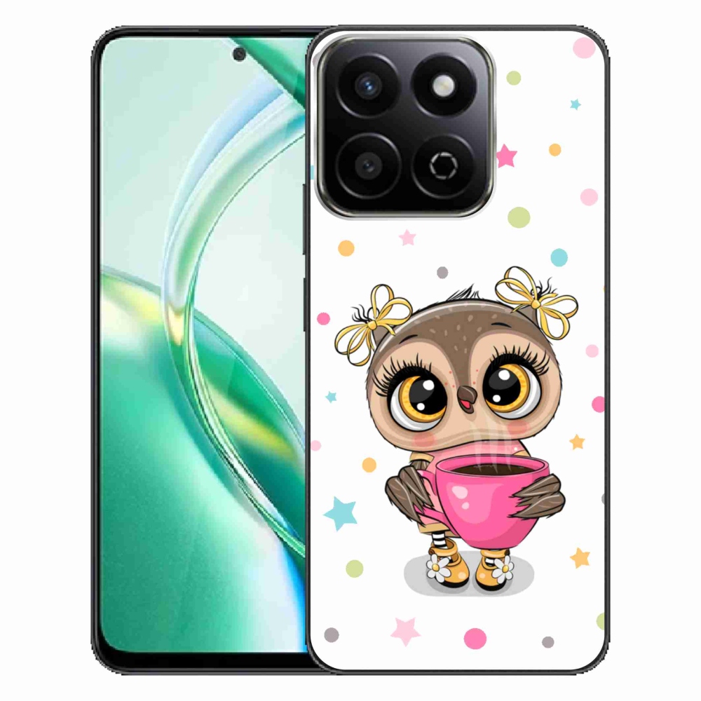 Gelový kryt mmCase na Honor 200 Smart 5G - kreslená sovička