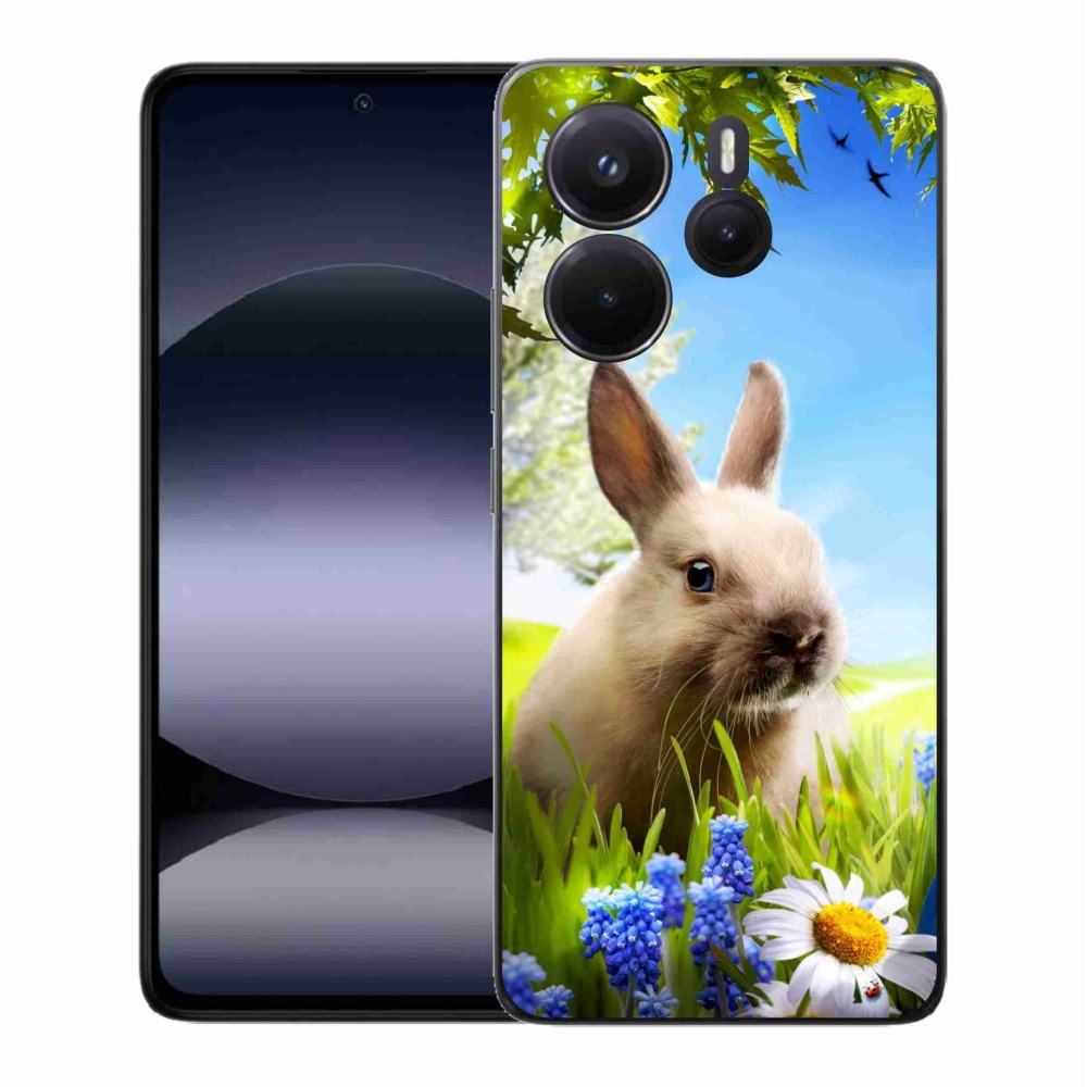 Gelový kryt mmCase na Xiaomi Redmi Note 14 - zajíček