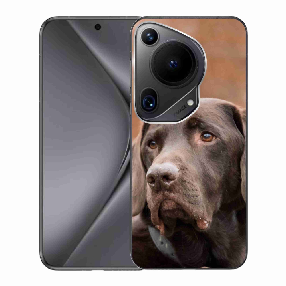 Gelový obal mmCase na Huawei Pura 70 Ultra - hnědý labrador