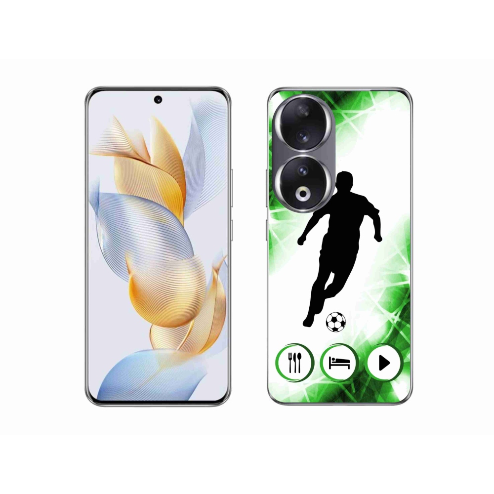 Gelový kryt mmCase na Honor 90 - fotbalista