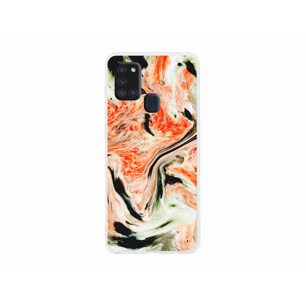 Gelový kryt mmCase na Samsung Galaxy A21s - abstrakt 25