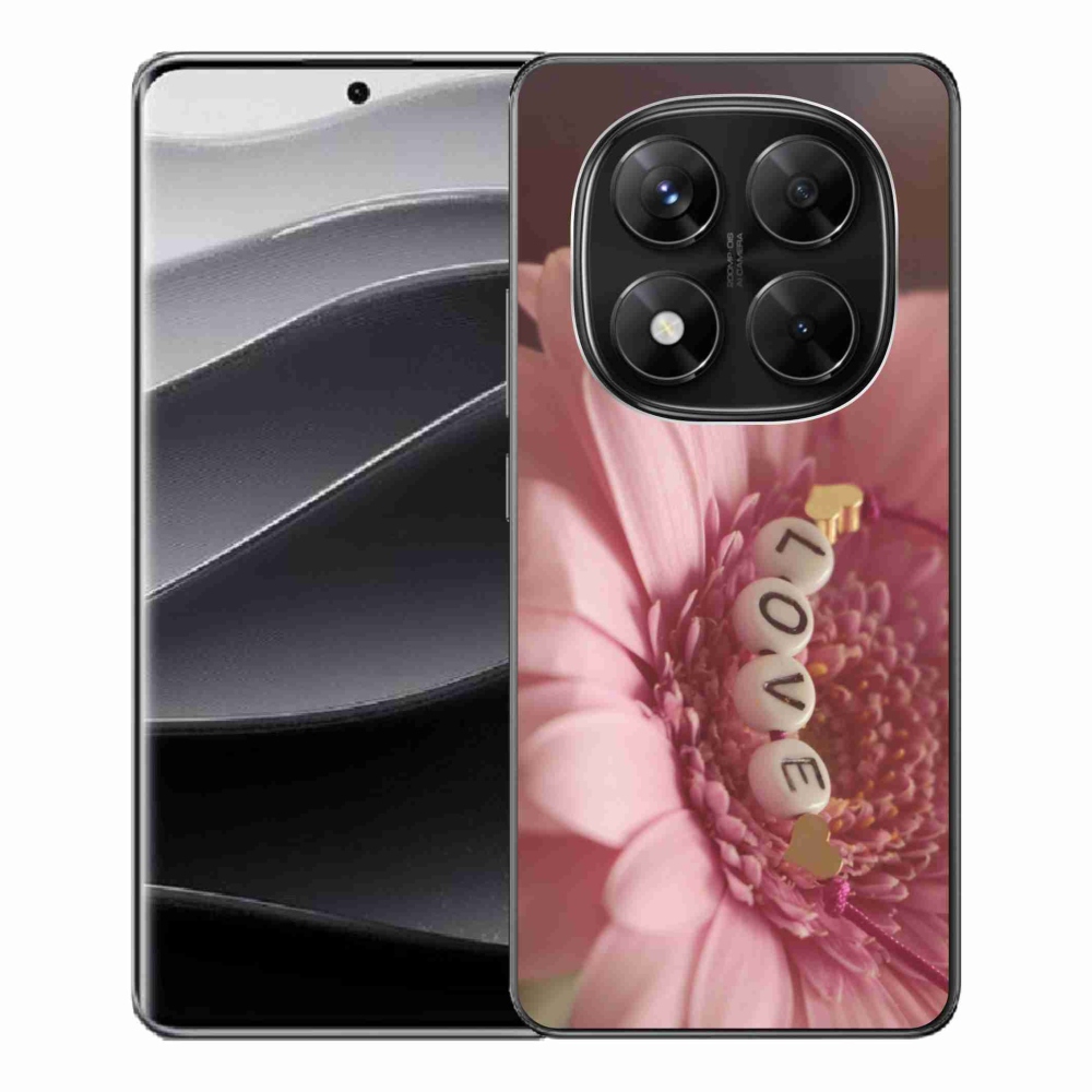 Gelový kryt mmCase na Xiaomi Redmi Note 14 Pro 5G/Poco X7 5G - přívěsek love