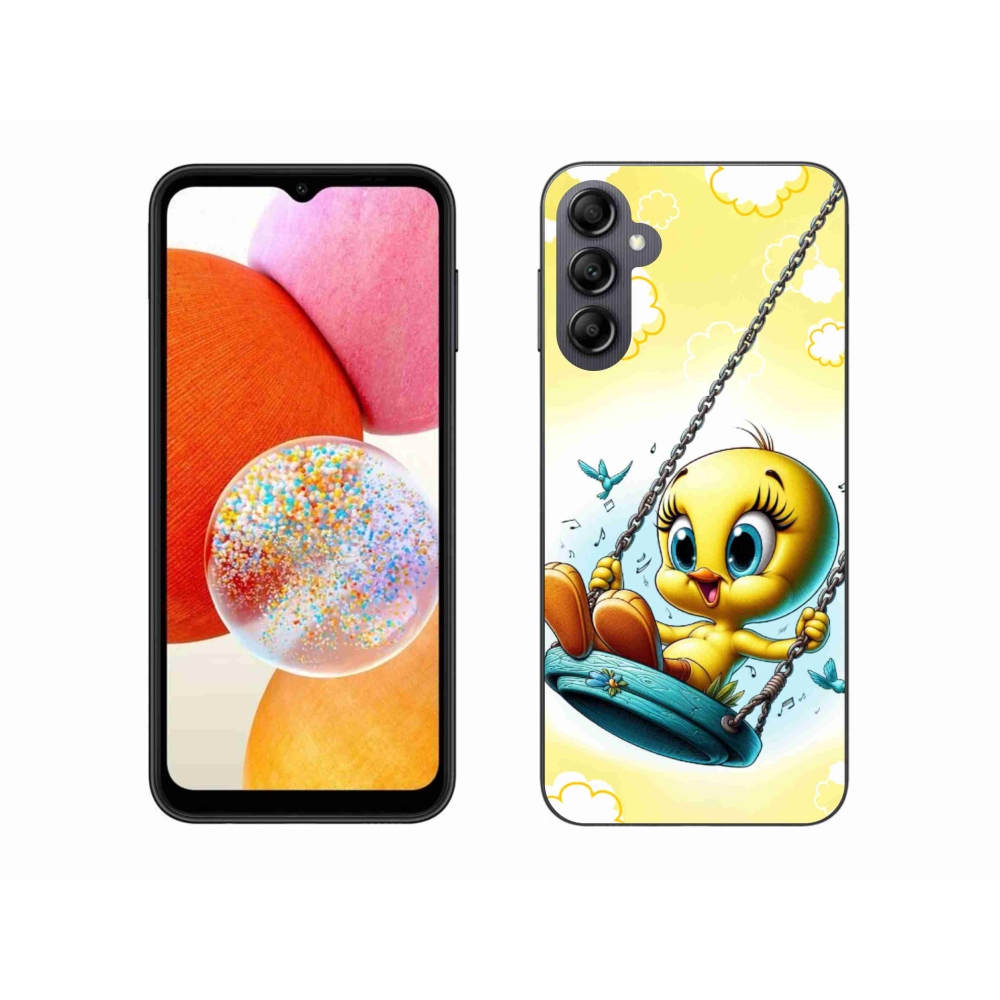 Gelový kryt mmCase na Samsung Galaxy A14 4G/5G - tweety