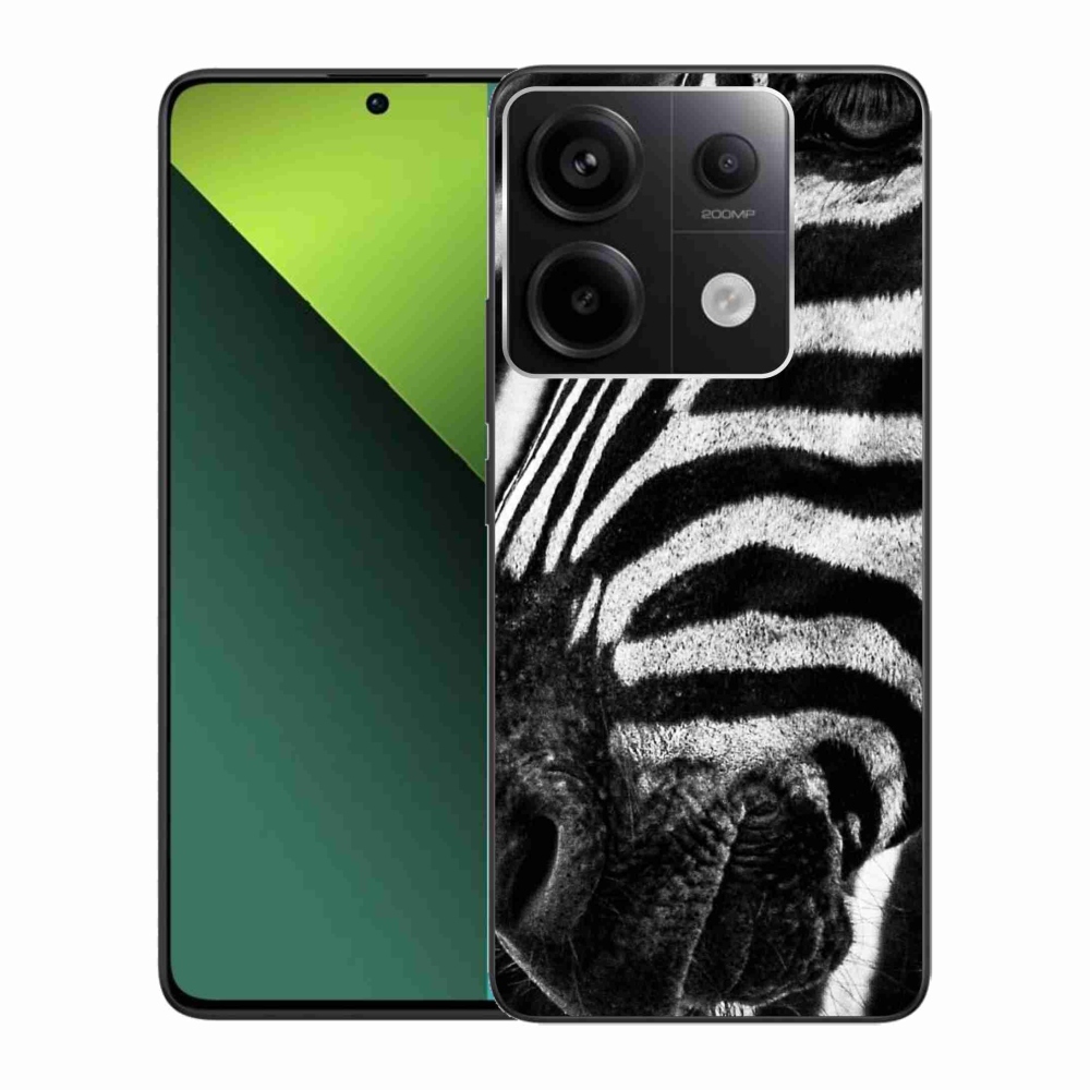 Gelový kryt mmCase na Xiaomi Redmi Note 13 Pro 5G/Poco X6 5G - zebra