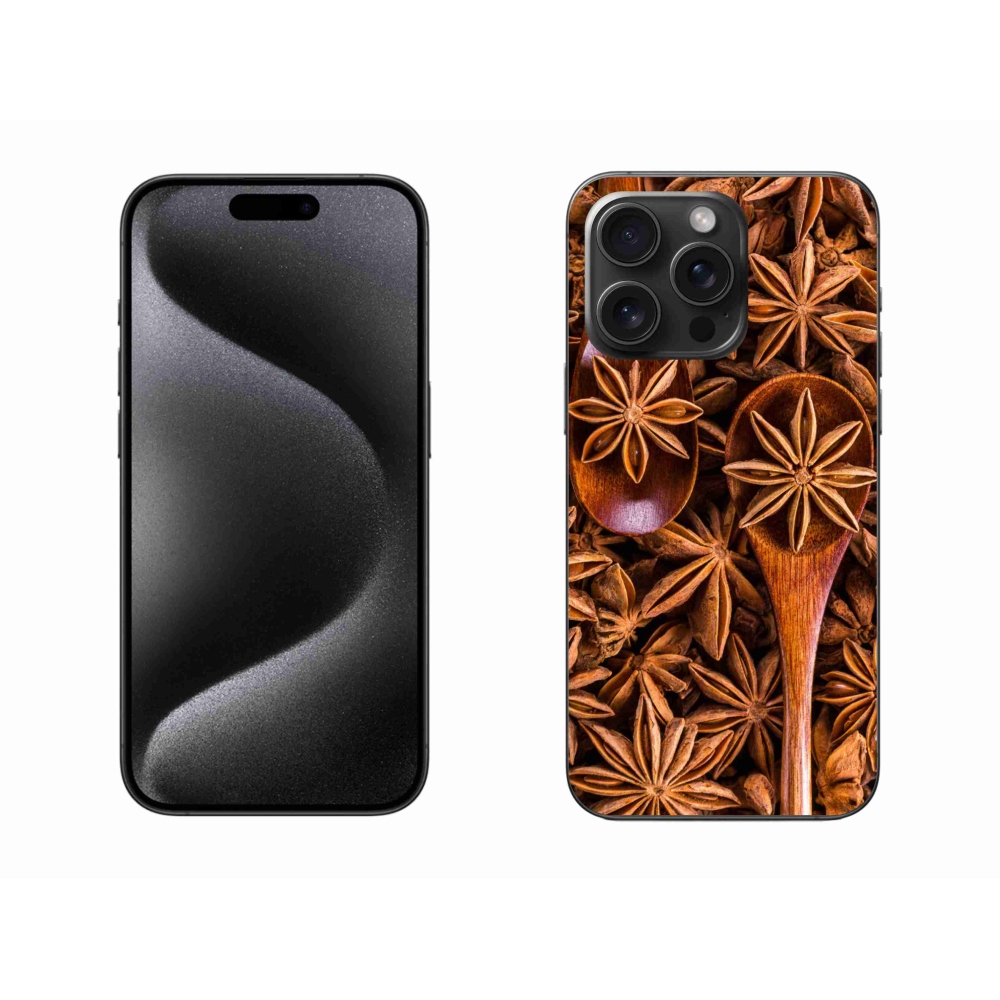 Gelový kryt mmCase na iPhone 15 Pro Max - vonný anýz
