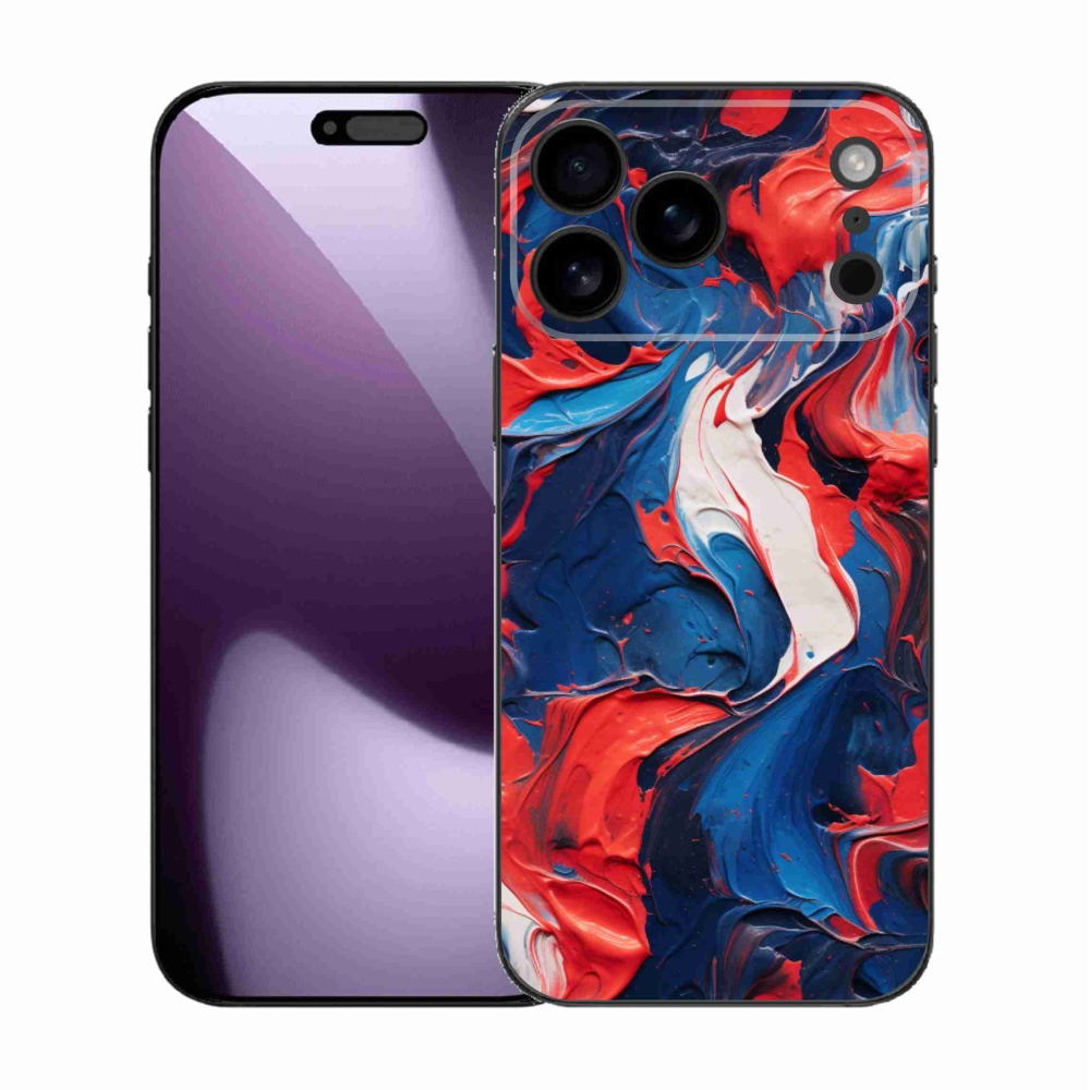 Gelový kryt mmCase na iPhone 17 Pro Max - abstraktní motiv 7