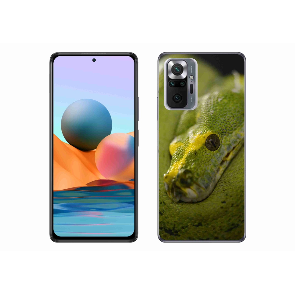 Gelový kryt mmCase na Xiaomi Redmi Note 10 Pro - had 2