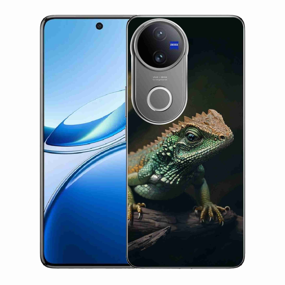 Gelový kryt mmCase na Vivo V50 5G - ještěr