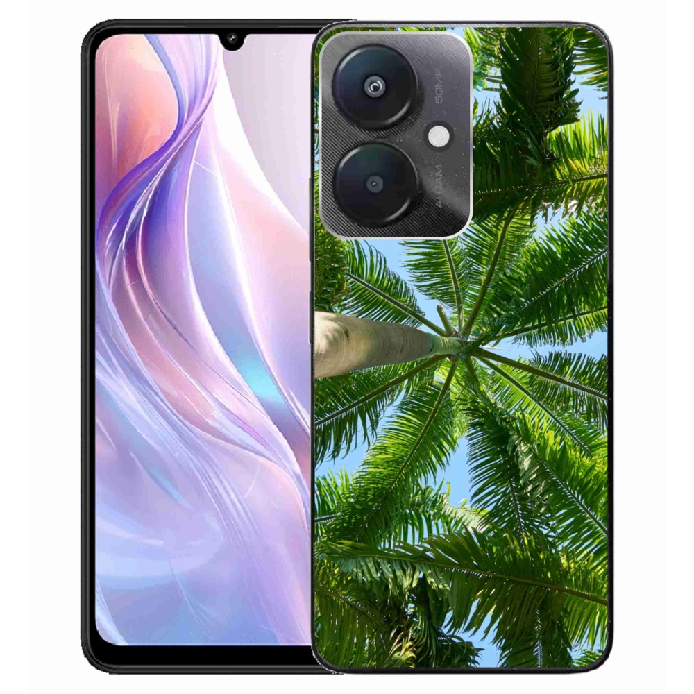 Gelový kryt mmCase na Xiaomi Redmi 13C 5G - palmy