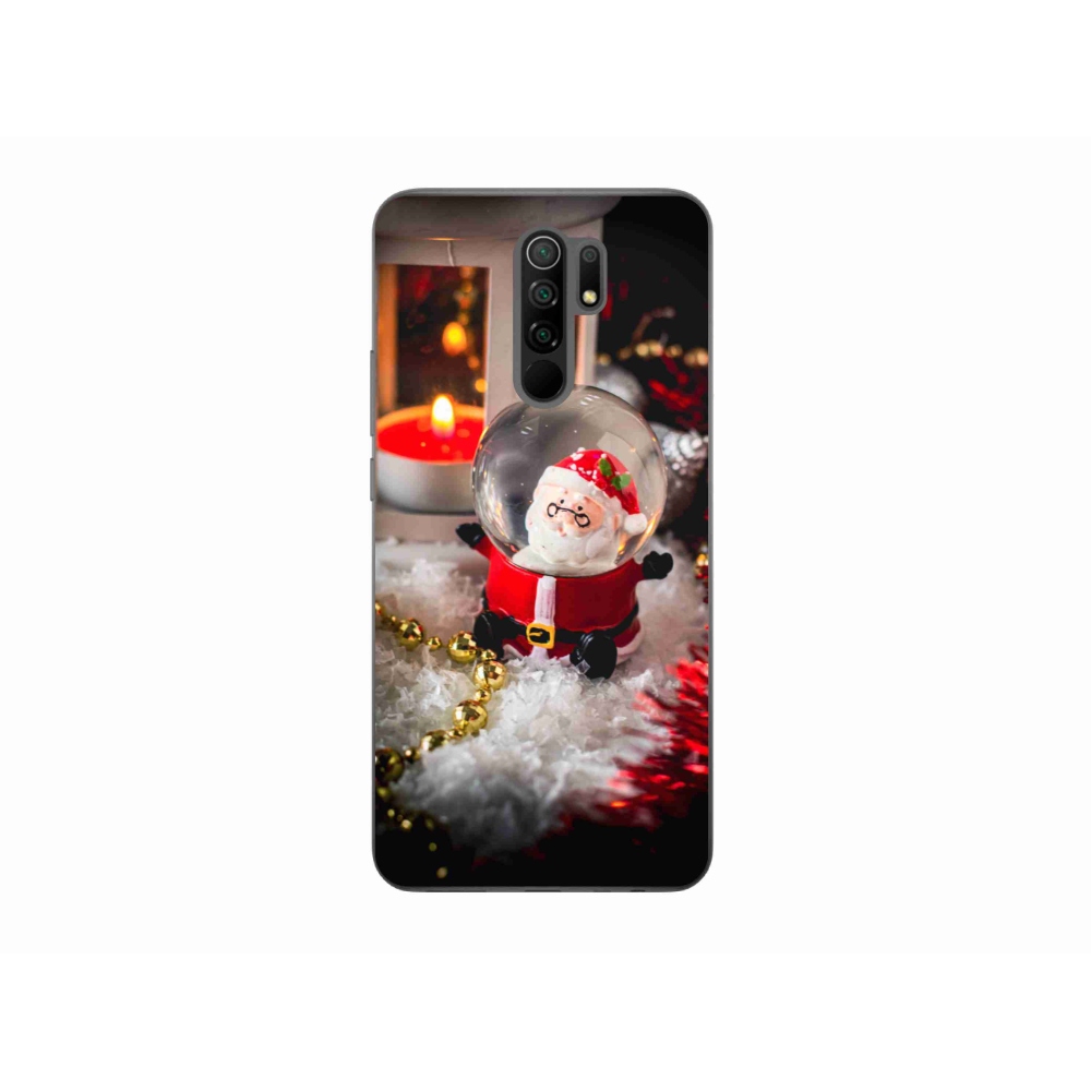 Gelový kryt mmCase na Xiaomi Redmi 9 - Santa Claus 1