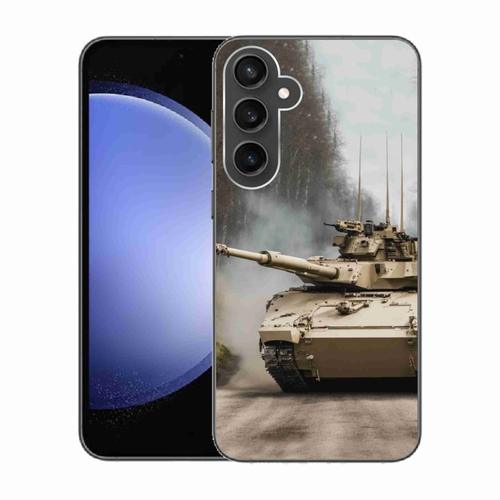Gelový kryt mmCase na Samsung Galaxy S23 FE - tank 1