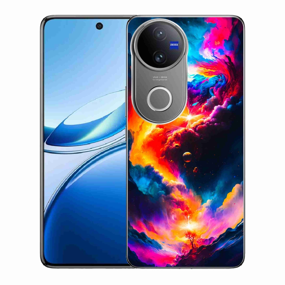 Gelový kryt mmCase na Vivo V50 5G - abstraktní motiv