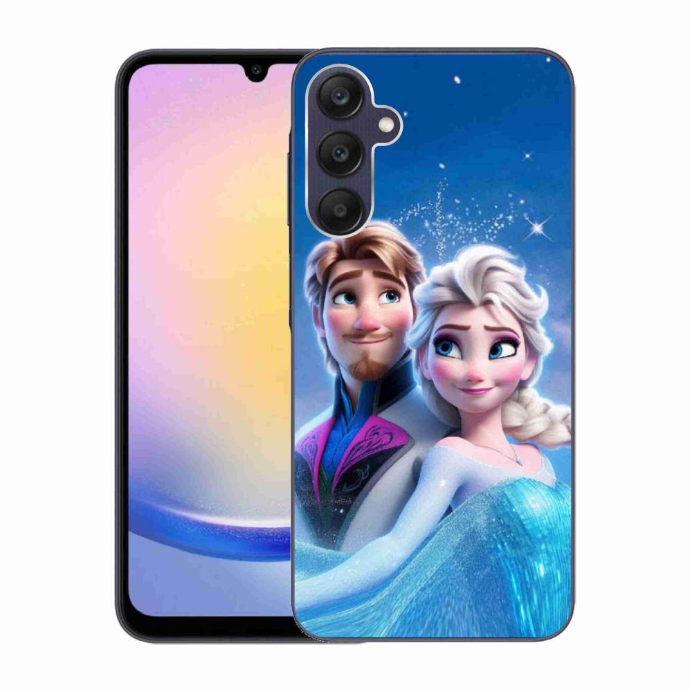 Gelový kryt mmCase na Samsung Galaxy A25 5G - ledové království 1