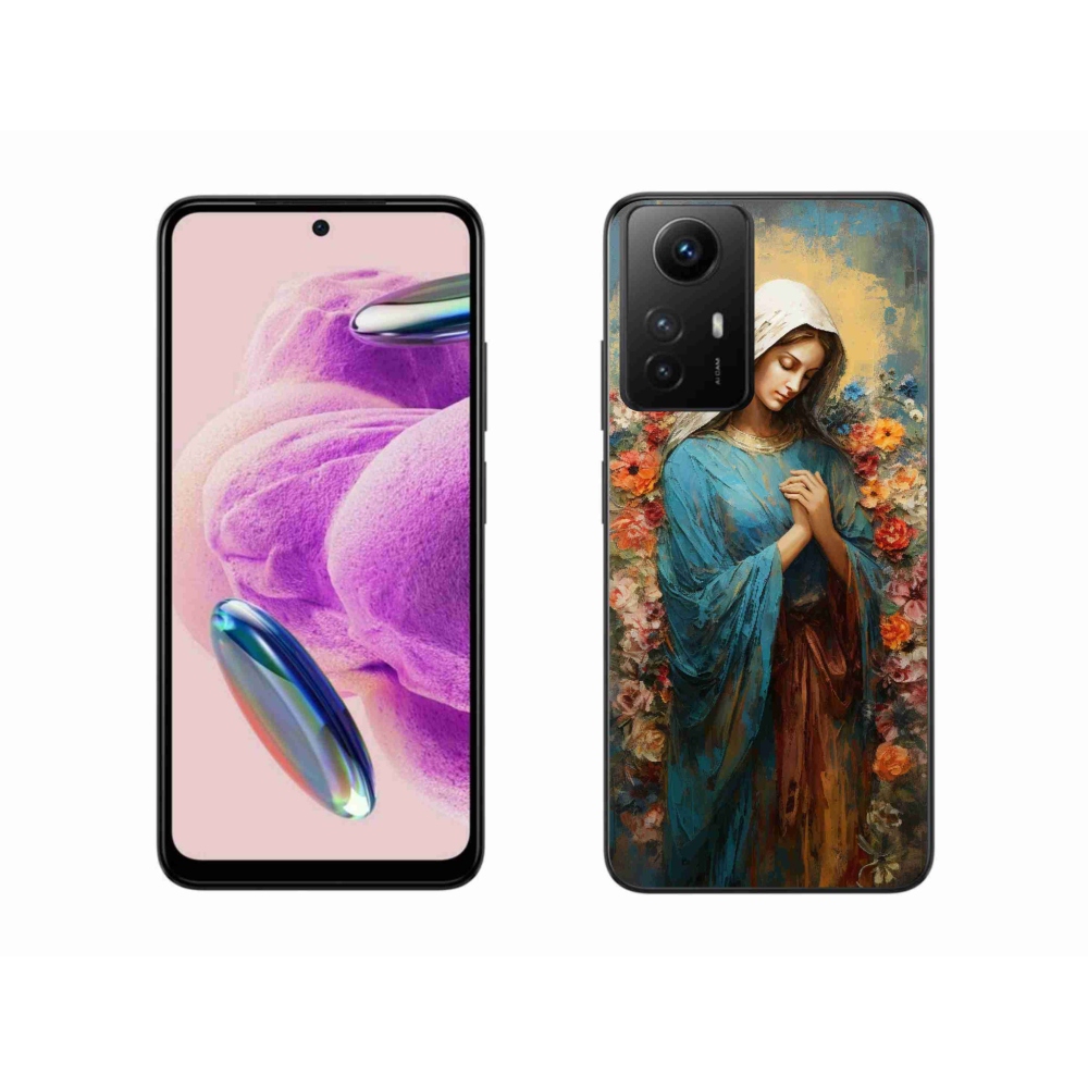 Gelový kryt mmCase na Xiaomi Redmi Note 12S - svatá žena