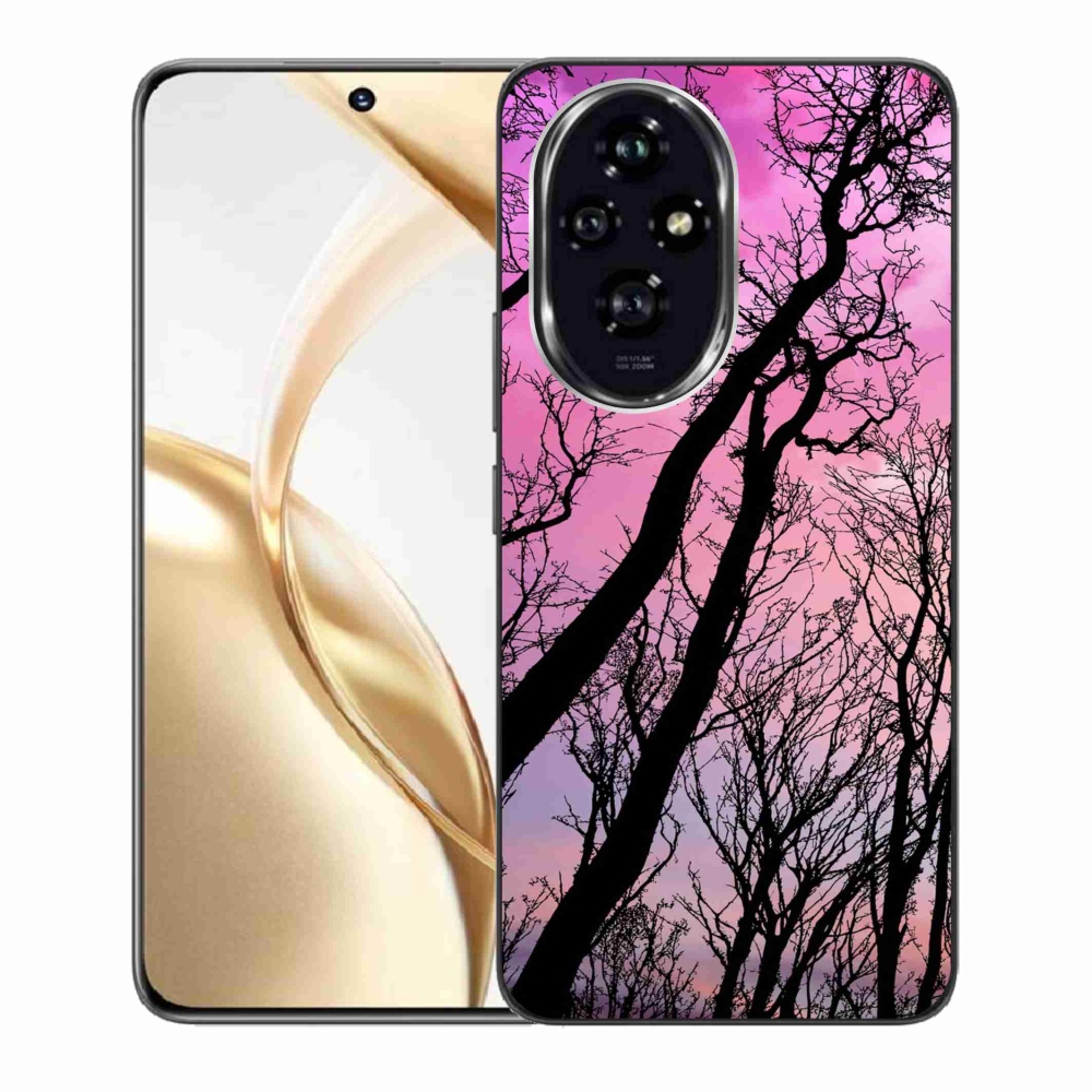 Gelový obal mmCase na Honor 200 5G - opadané stromy