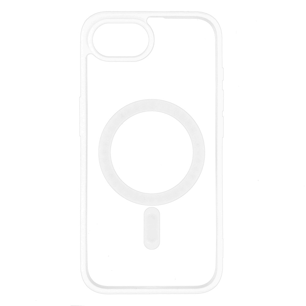 Matte gelový obal s podporou MagSafe na iPhone 16e - bílý