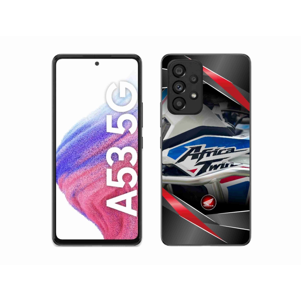 Gelový kryt mmCase na Samsung Galaxy A53 5G - motorka honda