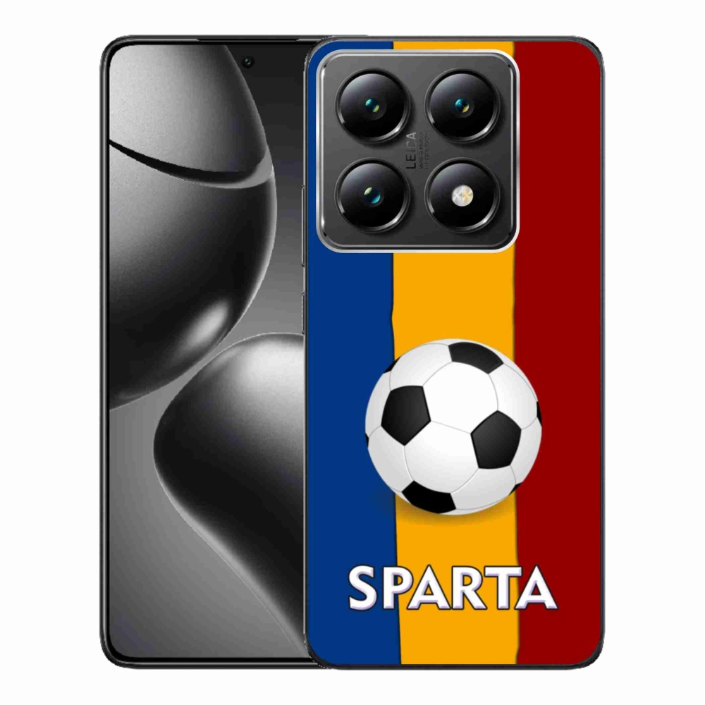 Gelový kryt mmCase na Xiaomi 14T Pro - fotbal 1