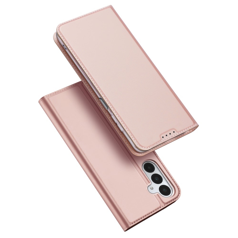 DUX knížkové pouzdro na Samsung Galaxy A17 5G - růžovozlaté