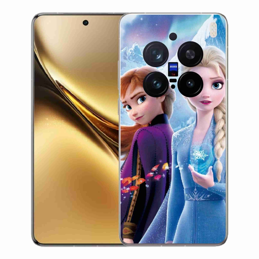 Gelový kryt mmCase na Vivo X200 Pro 5G - ledové království 3