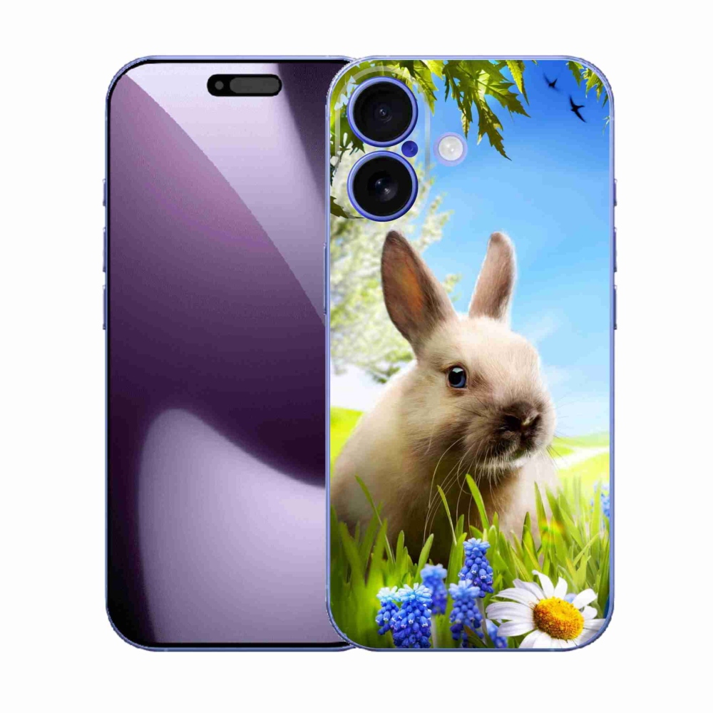 Gelový kryt mmCase na iPhone 17 - zajíček