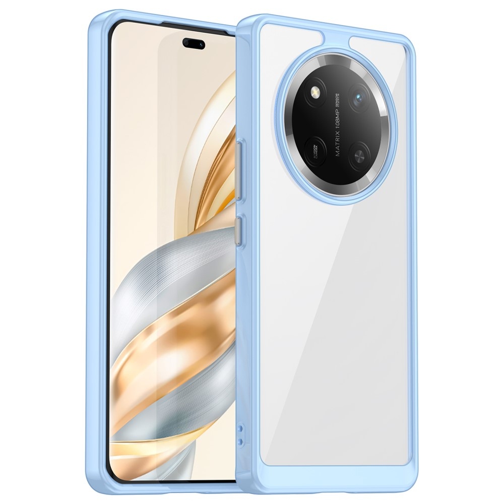 Gelový obal s pevnými zády na Honor Magic 7 Lite 5G - modrý