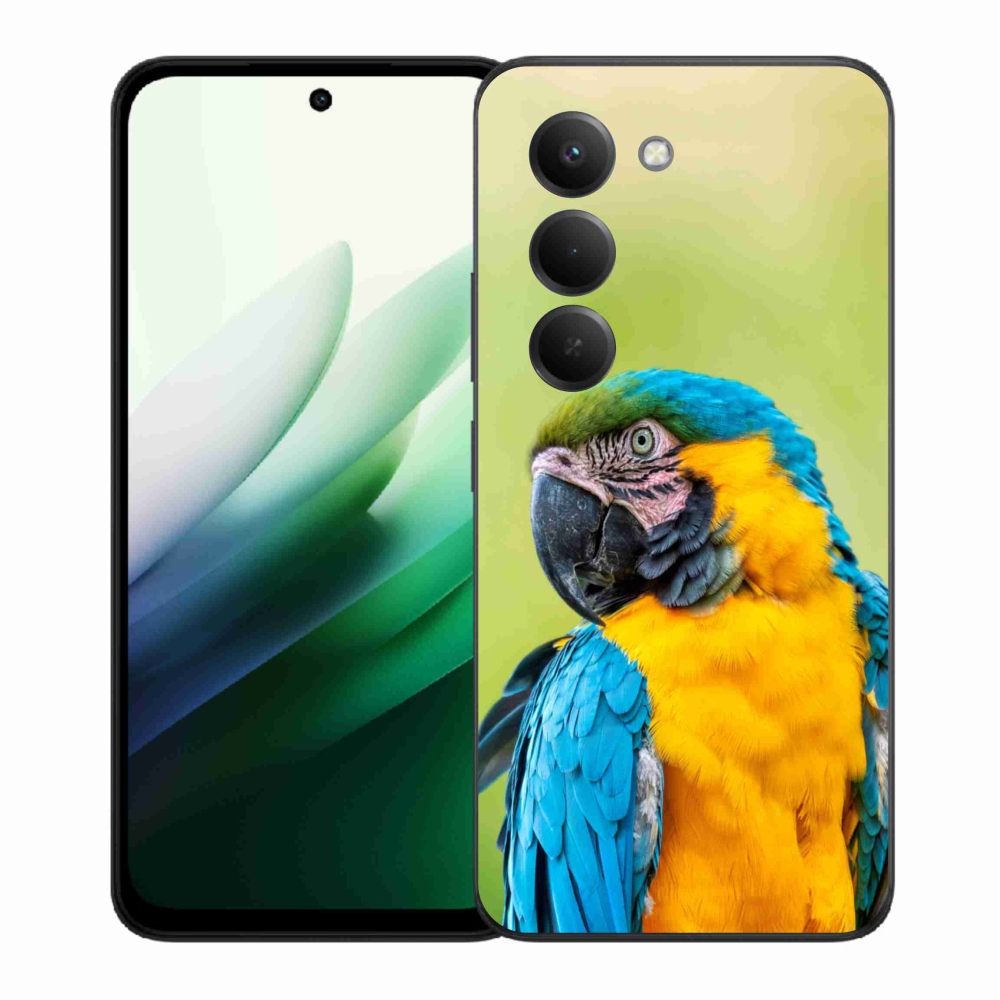 Gelový kryt mmCase na Xiaomi Redmi 15 5G (169mm) - papoušek ara 2