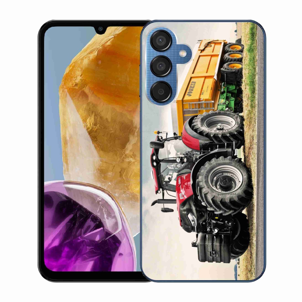 Gelový kryt mmCase na Samsung Galaxy M15 5G - traktor 3