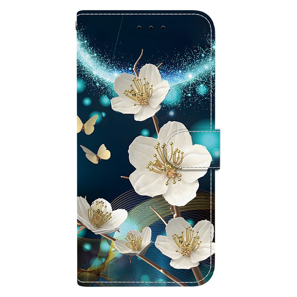 Versatile knížkové pouzdro na Samsung Galaxy A06 4G - magnolie