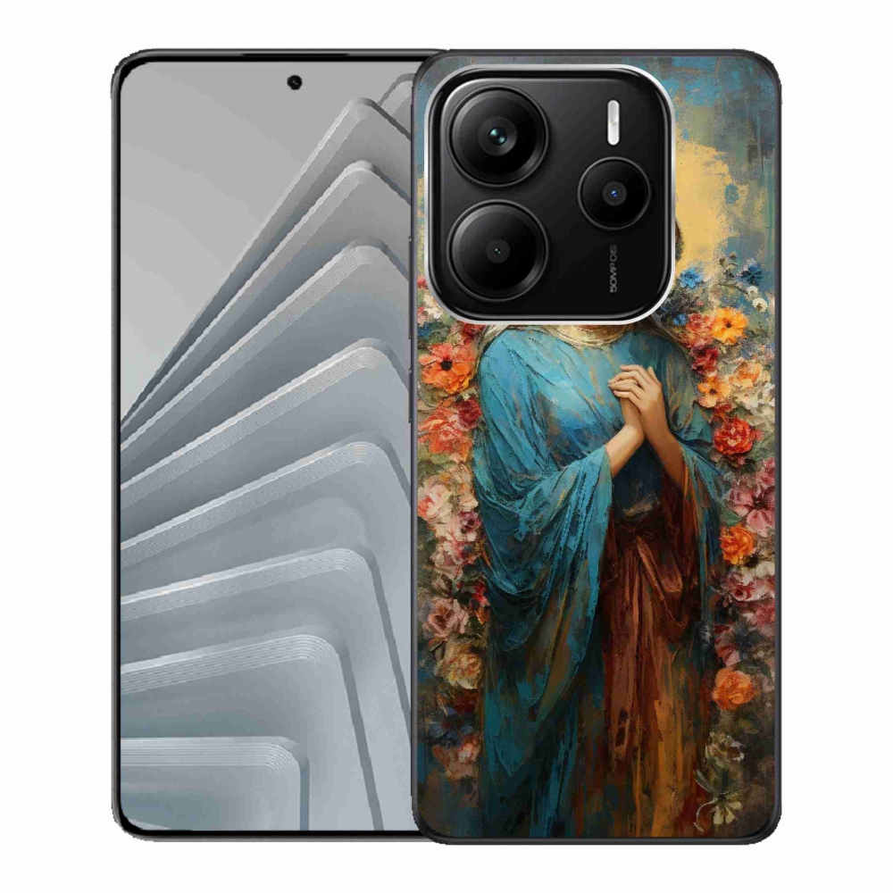 Gelový kryt mmCase na Xiaomi Redmi Note 14 5G - svatá žena