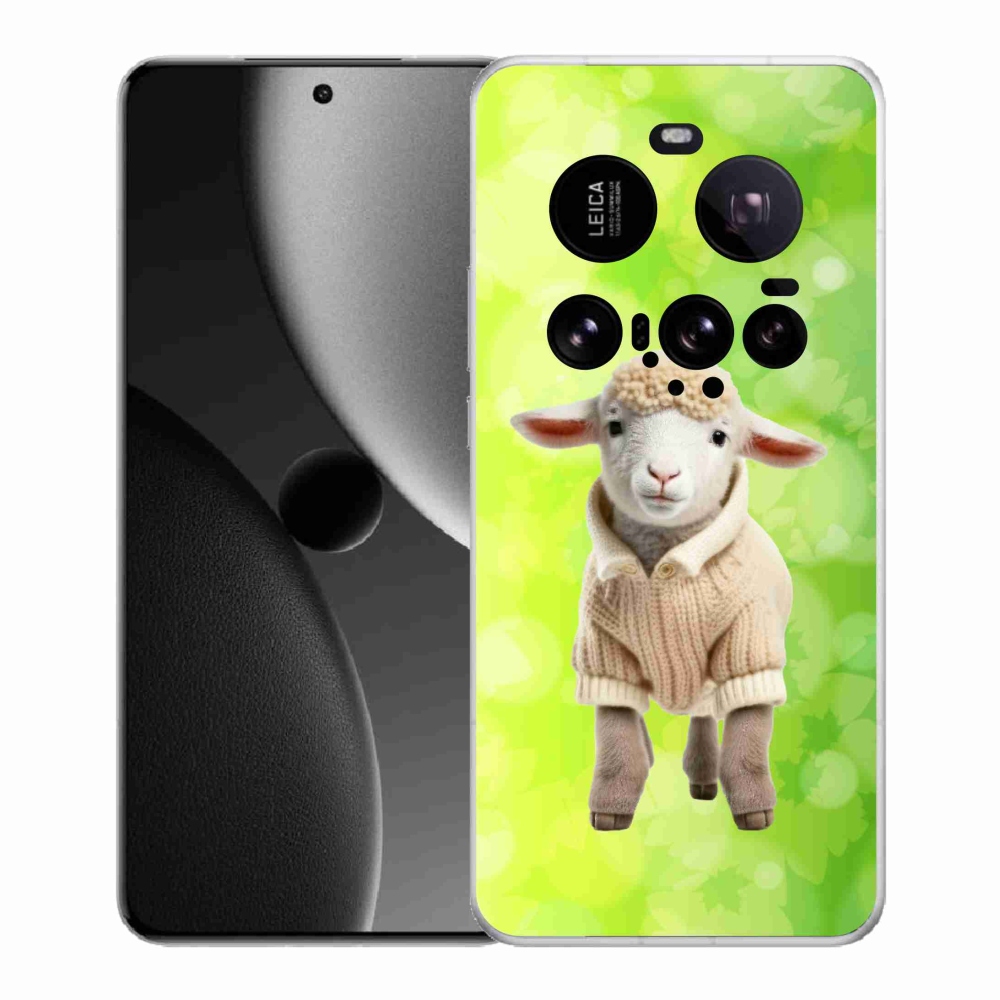 Gelový kryt mmCase na Xiaomi 15 Ultra - jehně ve svetru