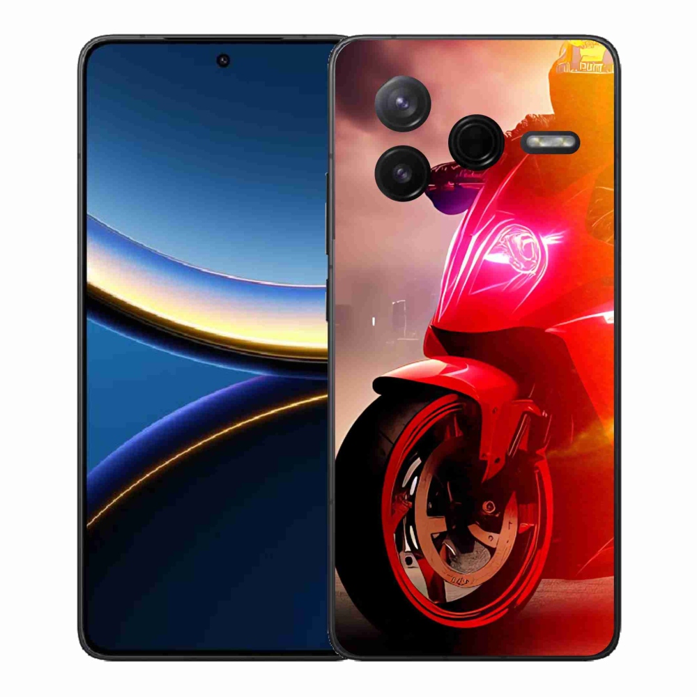 Gelový kryt mmCase na Xiaomi Poco F7 Pro - motorka