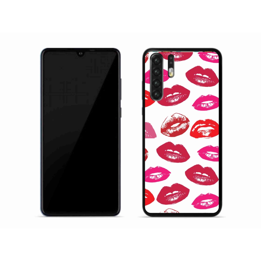 Gelový kryt mmCase na mobil Huawei P30 Pro - rty