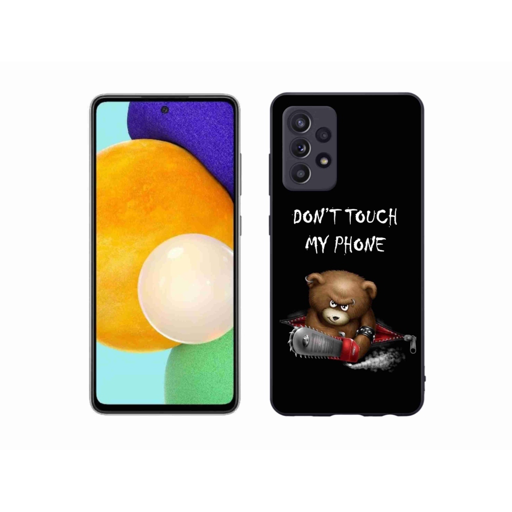 Gelový kryt mmCase na Samsung Galaxy A52s 5G - nesahej na telefon