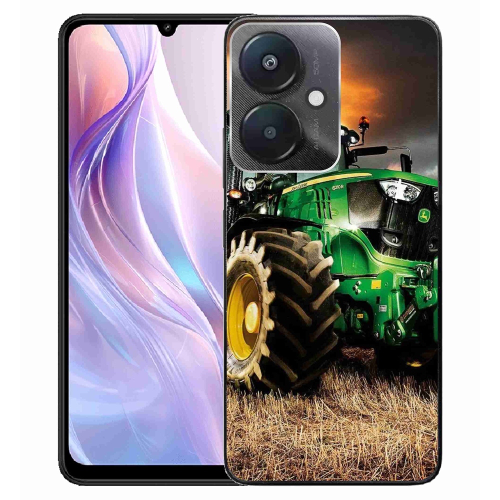 Gelový kryt mmCase na Xiaomi Redmi 13C 5G - traktor