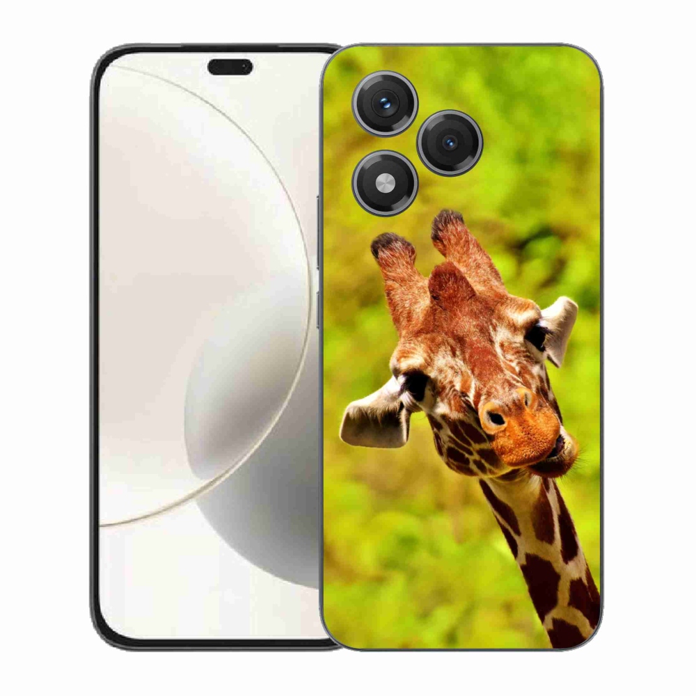 Gelový kryt mmCase na Honor 400 Lite - žirafa