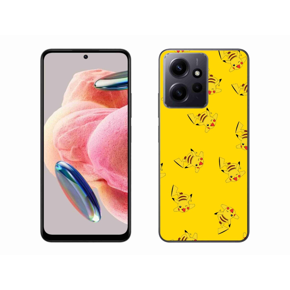 Gelový kryt mmCase na Xiaomi Redmi Note 12 4G - pikachu