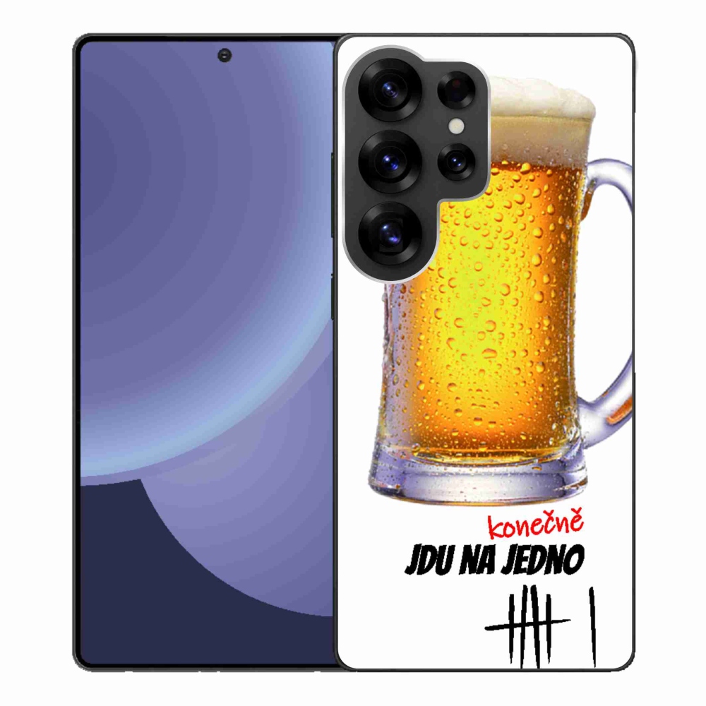 Gelový kryt mmCase na Samsung Galaxy S25 Ultra - jdu na jedno