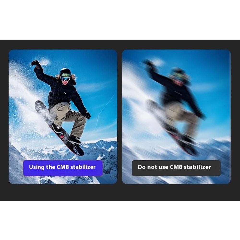Skládací 3osý stabilizátor FunSnap CM8 na telefon s tripodem