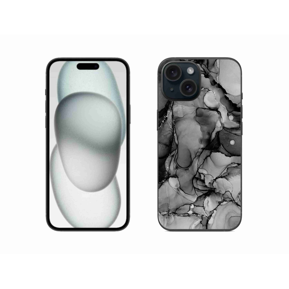 Gelový kryt mmCase na iPhone 15 - abstraktní motiv 5