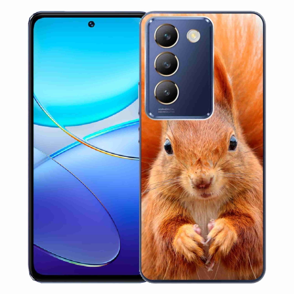 Gelový kryt mmCase na Vivo V40 SE 4G/5G - veverka