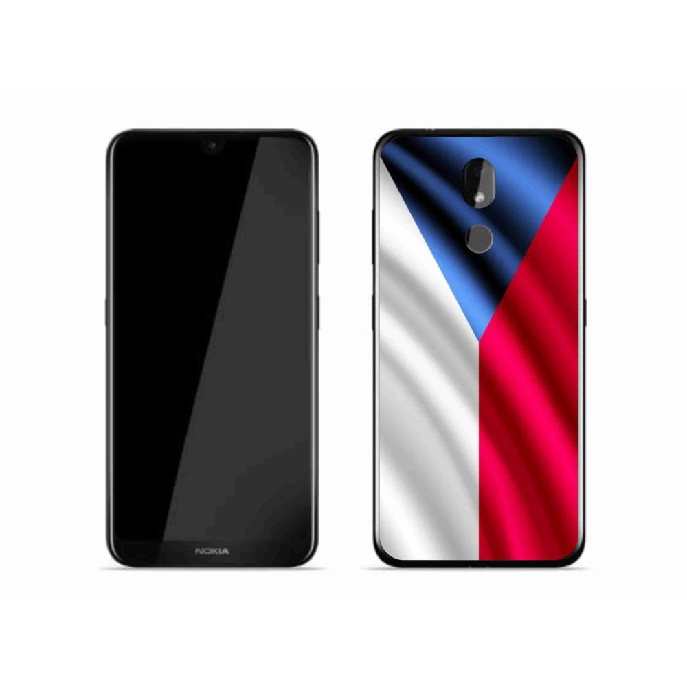 Gelový kryt mmCase na mobil Nokia 3.2 - česká vlajka