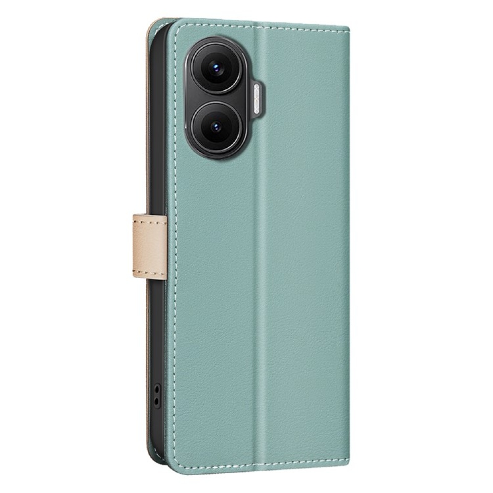 BNF DUO knížkové pouzdro na Xiaomi Poco F7 5G - zelené