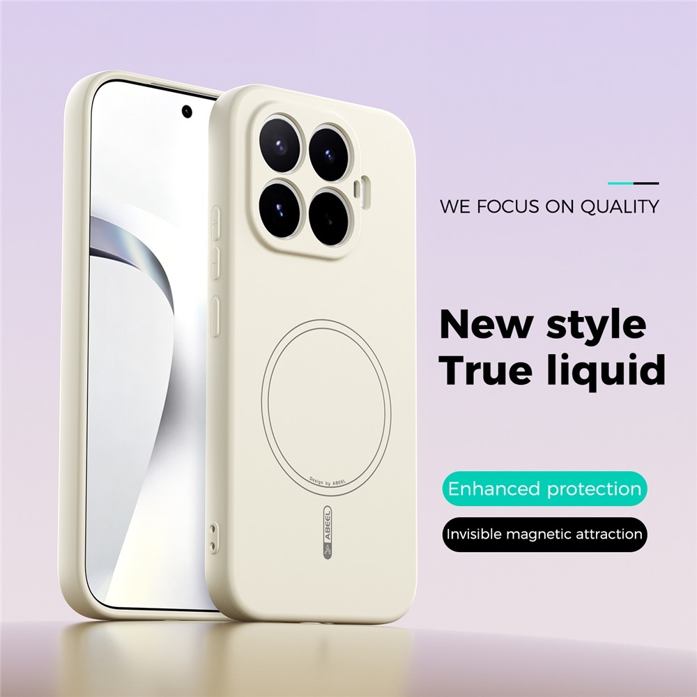 ABL odolný gelový obal s MagSafe na Xiaomi 17T - béžový