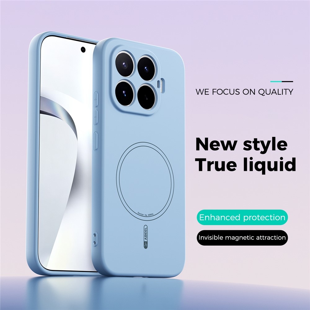 ABL odolný gelový obal s MagSafe na Xiaomi 17T - světlemodrý