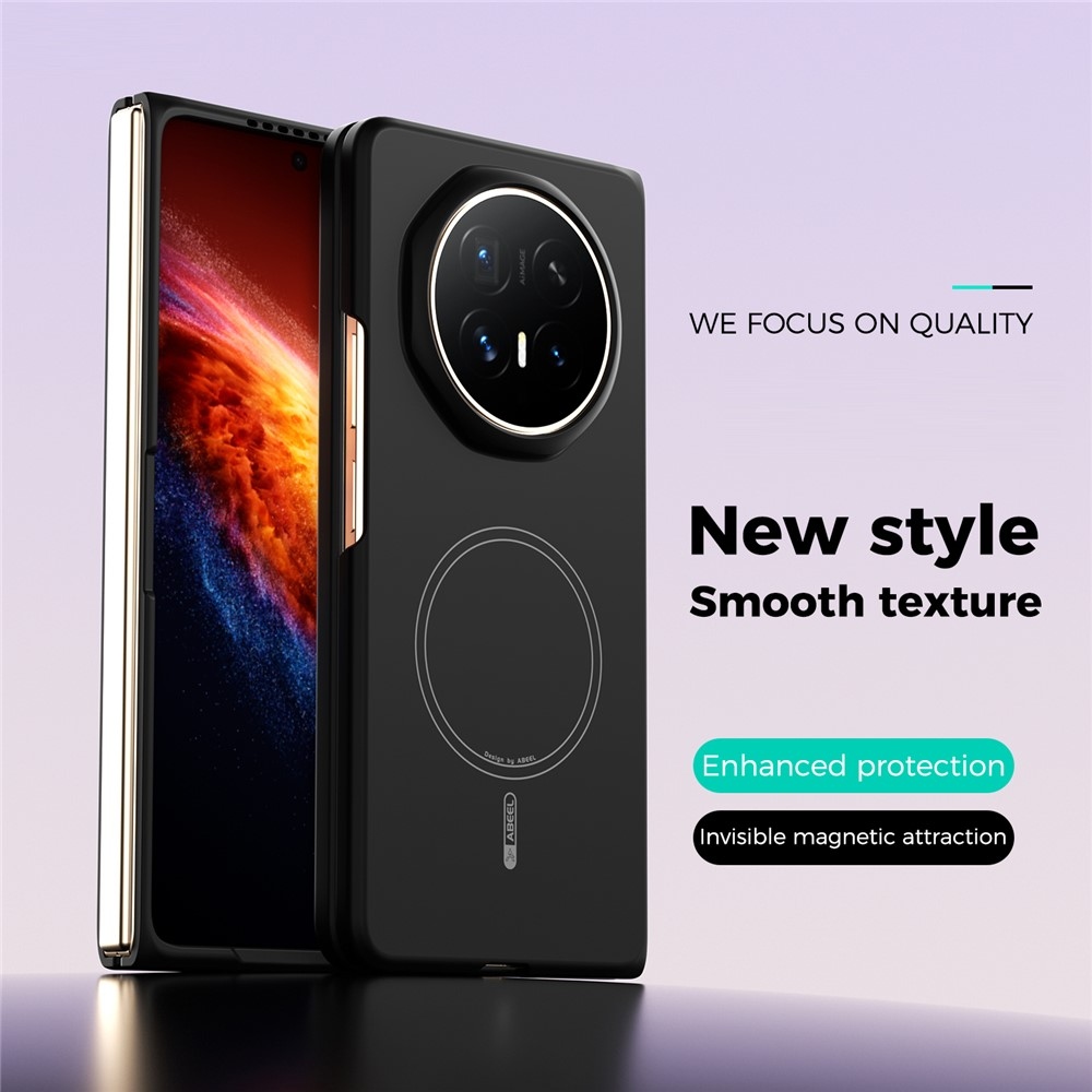 ABL silikonový kryt s MagSafe na mobil Honor Magic V6 - černý