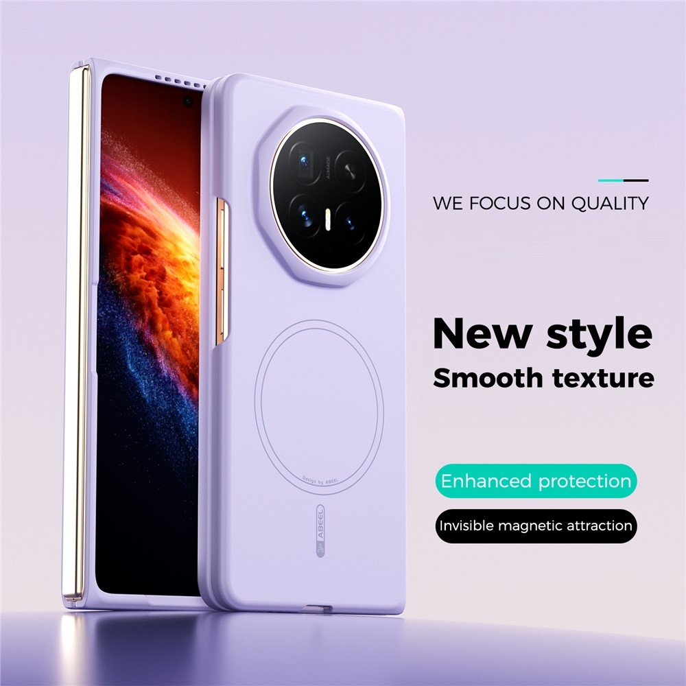 ABL silikonový kryt s MagSafe na mobil Honor Magic V6 - fialový