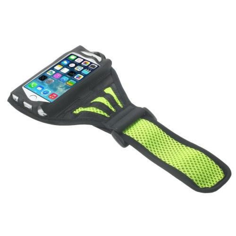 Absorb sportovní pouzdro na telefon do velikosti 125 x 60 mm - zelené
