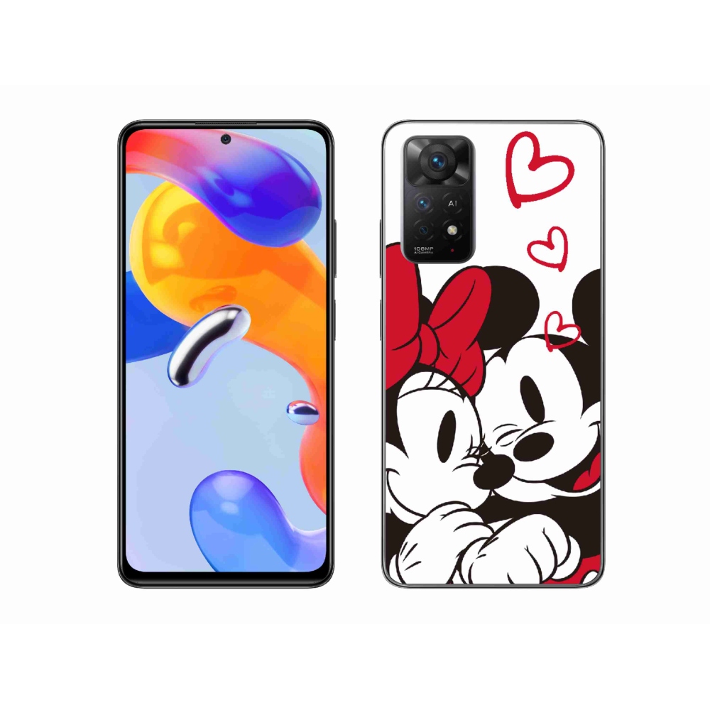 Gelový kryt mmCase na Xiaomi Redmi Note 11 Pro 4G/5G - minnie a mickey